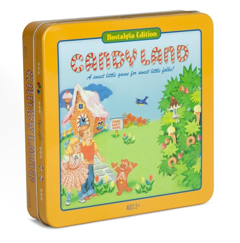 Candy Land Nostalgia Edition Board Game in Collectible Tin